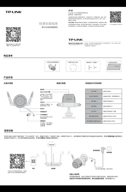 TP-LINK TL-IPC62NC-X V1.0